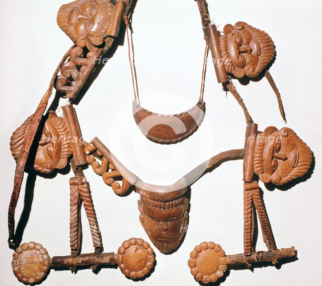 Scythian riding outfit found in a tomb, 5th century BC. Artist: Unknown