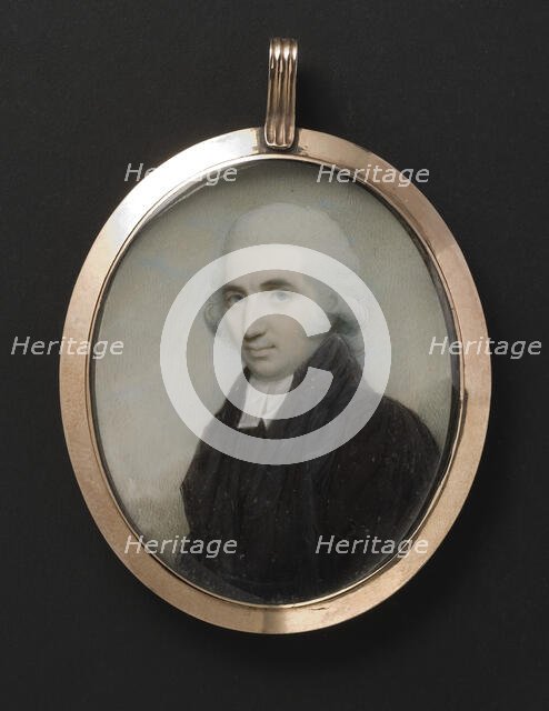 Unknown priest, c18th century. Creator: Charles Robertson.