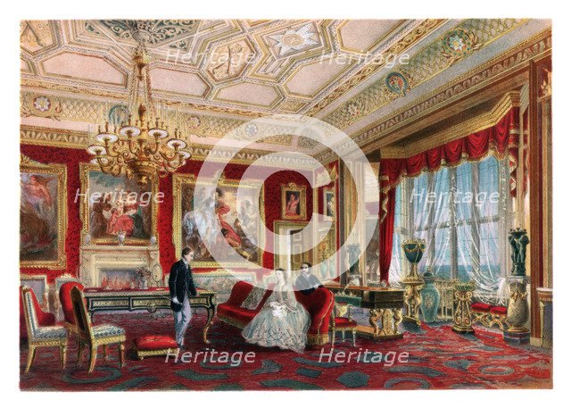 'The Rubens Room, Windsor Castle'. c1850-1910 Artist: Unknown
