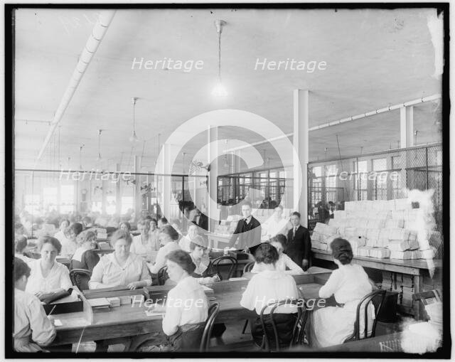 Bureau of Engraving, between 1910 and 1920. Creator: Harris & Ewing.