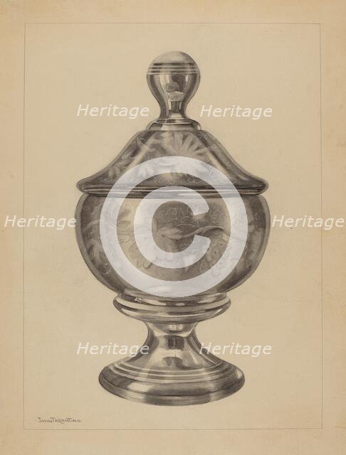 Sugar Bowl, c. 1937. Creator: John Tarantino.