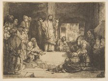 Christ Preaching (La Petite Tombe) (copy).n.d. Creator: Unknown.