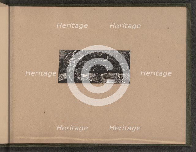 Blasted Tree and Flattened Crops, 1821. Creator: William Blake.