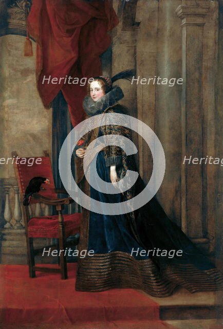 Portrait of Paola Adorno Brignole-Sale (1610-1648), 1627. Creator: Dyck; Sir Anthony van (1599-1641).