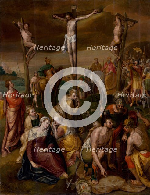 Crucifixion, 1560 - 1570. Creator: Circle of Frans Floris.