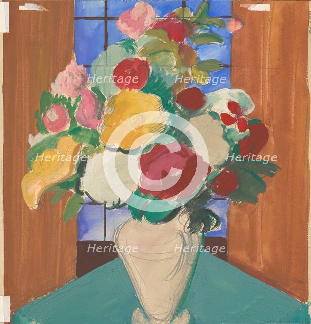 Study for the Painting Spanish Motif, 1937. Creator: Cyprian Majernik.