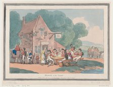 March to the Camp, September 1, 1803., September 1, 1803. Creator: Thomas Rowlandson.