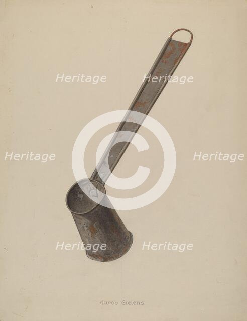 Dipper, c. 1938. Creator: Jacob Gielens.