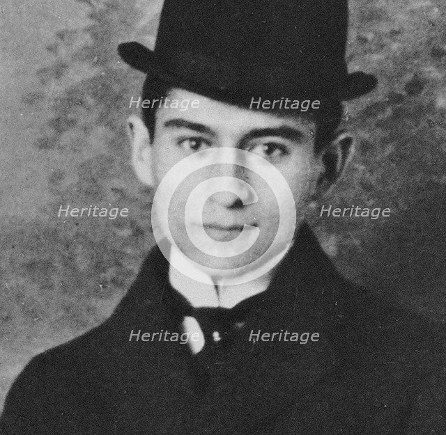 Franz Kafka, c. 1905.