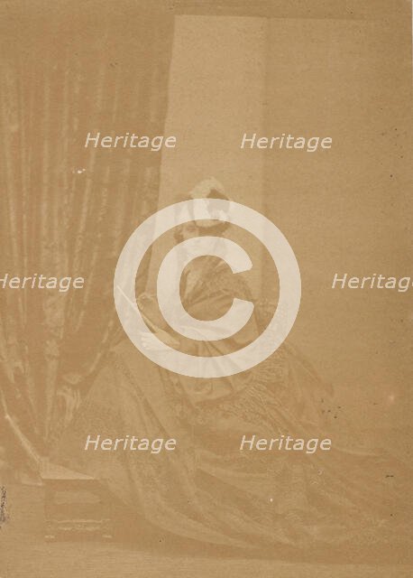 Le regard, 1860s. Creator: Pierre-Louis Pierson.