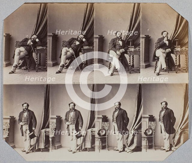 Napoléon Coste, 1859. Creator: André-Adolphe-Eugène Disdéri.