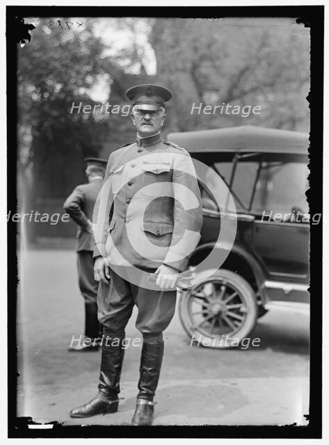 General John J. Pershing, between 1916 and 1918. Creator: Harris & Ewing.