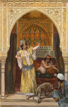 The Pet of the Harem, c1880-1927. Creator: Richard Caton Woodville II.