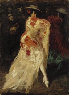 Spanish Dancer (Tango), 1907. Creator: Oscar Parviainen.