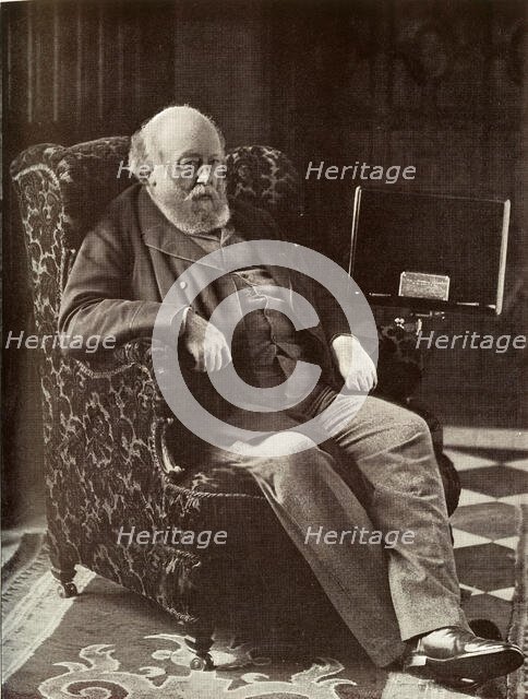 'Robert Arthur Talbot Gascoigne Cecil, 3rd Marquis of Salisbury', c1900. Creator: Elsden.