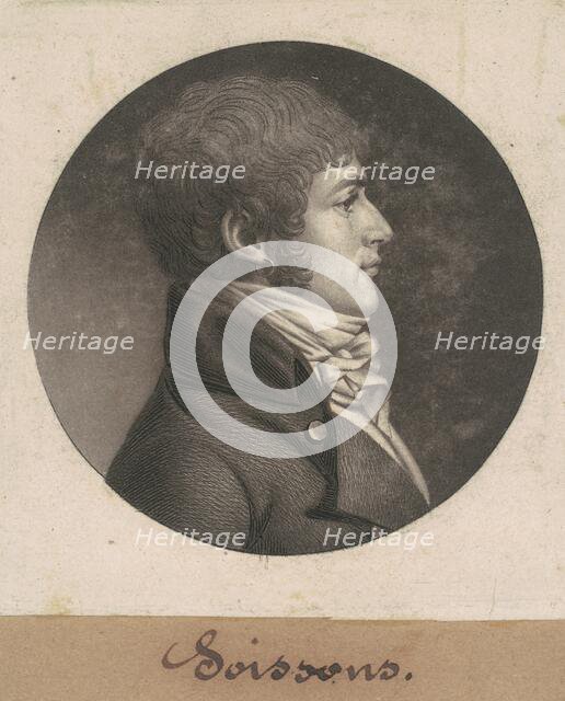 Soissons, 1807. Creator: Charles Balthazar Julien Févret de Saint-Mémin.