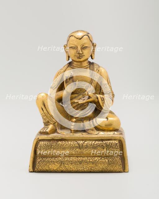 Luohan (Arhat), Qing dynasty (1644-1911), 18th century. Creator: Unknown.