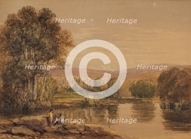 Bolton Abbey, Yorkshire, 1841-44. Creator: David Cox the Elder.