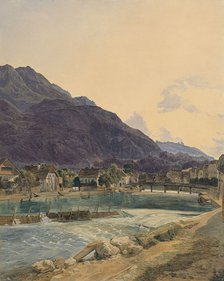 Bad Ischl, 1836. Artist: Waldmüller, Ferdinand Georg (1793-1865)