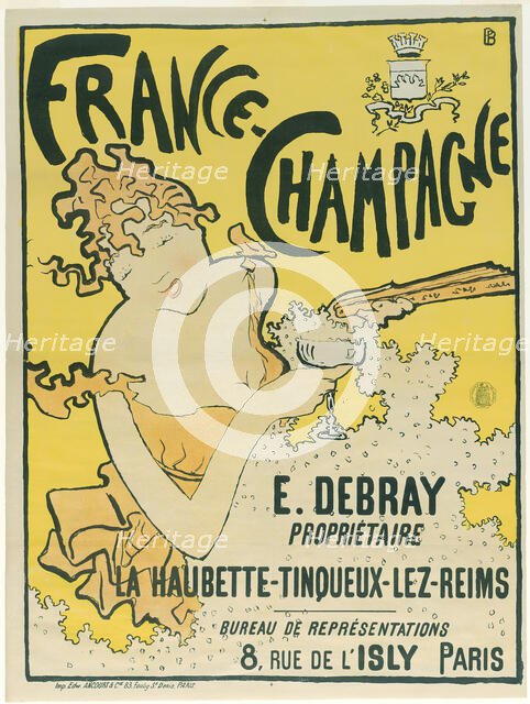France-Champagne, 1889-91. Creator: Pierre Bonnard.