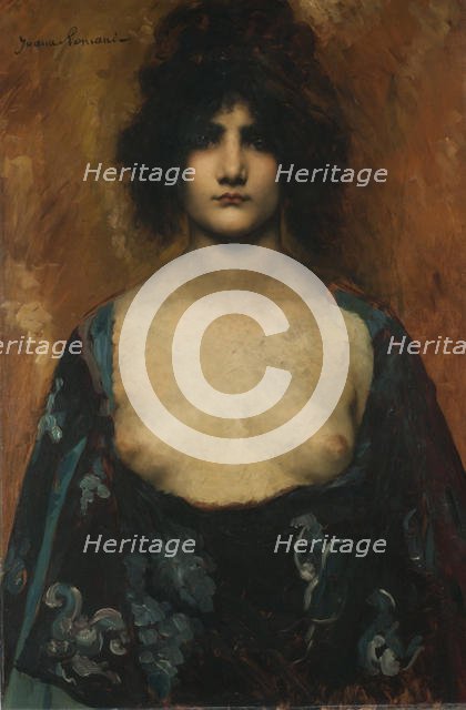 Oriental Girl , ca 1890-1895. Creator: Romani, Juana (1869-1924).