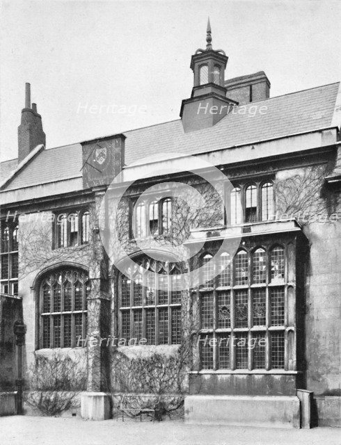 'Charterhouse. Exterior of Hall, with Bay', 1925. Artist: Unknown.