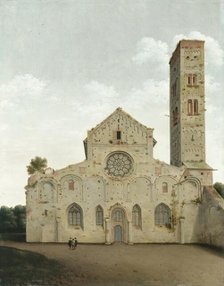 The West Façade of the Church of Saint Mary in Utrecht, 1662. Creator: Pieter Jansz Saenredam.