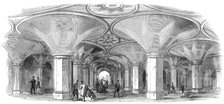 Subway of the new High-Level Station at the Crystal Palace, 1865. Creator: Unknown.