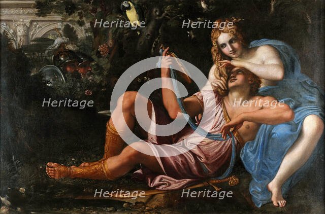 Rinaldo and Armida, 1601. Creator: Carracci, Annibale (1560-1609).