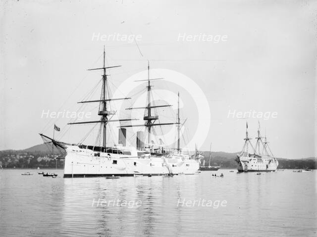 U.S.S. Chicago, between 1890 and 1901. Creator: Unknown.