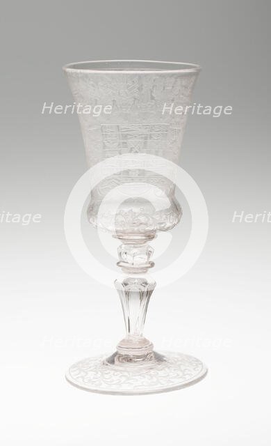 Goblet, Saxony, c. 1735. Creator: Unknown.