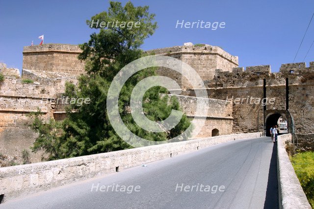 White Bastion, old town walls, Famagusta, North Cyprus.