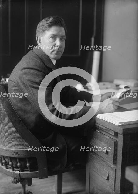 A. Barkman, Department of Labor, 1918. Creator: Harris & Ewing.