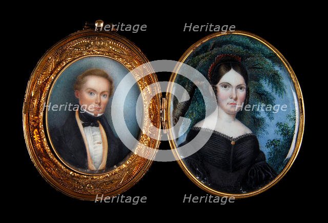 Portrait of a Gentleman, 1839. Creator: John Alexander McDougall.