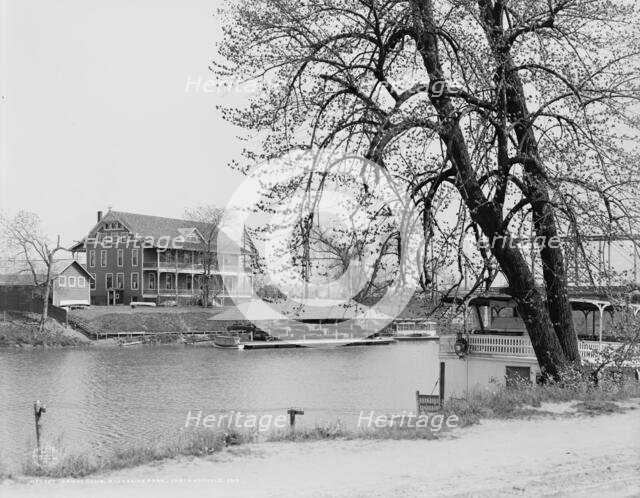 Canoe club, Riverside Park, Indianapolis, Ind., c1907. Creator: Unknown.
