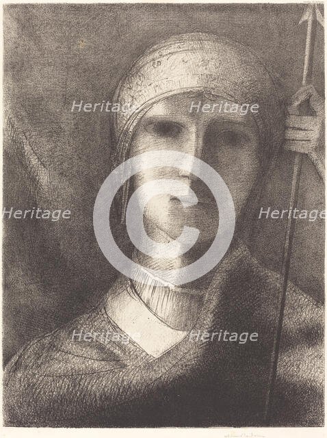 Parsifal, 1892. Creator: Redon, Odilon (1840-1916).