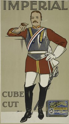 Imperial cube cut, c1895 - 1917. Creator: Unknown.