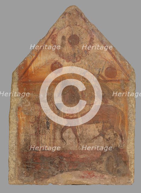 Wall painting, mid-4th century B.C. Creator: Unknown.