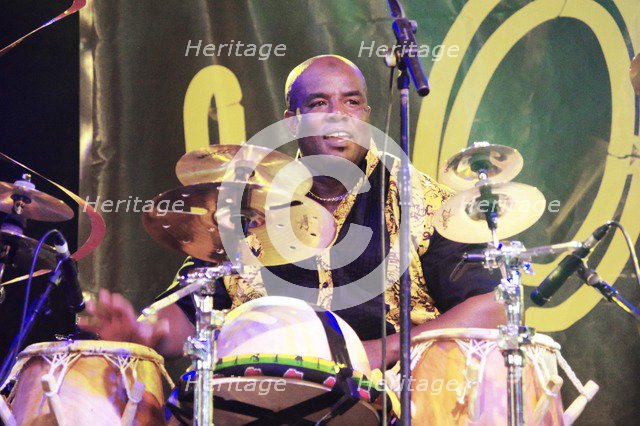 Abass Dodoo, Love Supreme Jazz Festival, Glynde Place, East Sussex, 2015. Artist: Brian O'Connor.