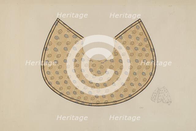 Shoulder Cape, c. 1937. Creator: Joseph L. Boyd.