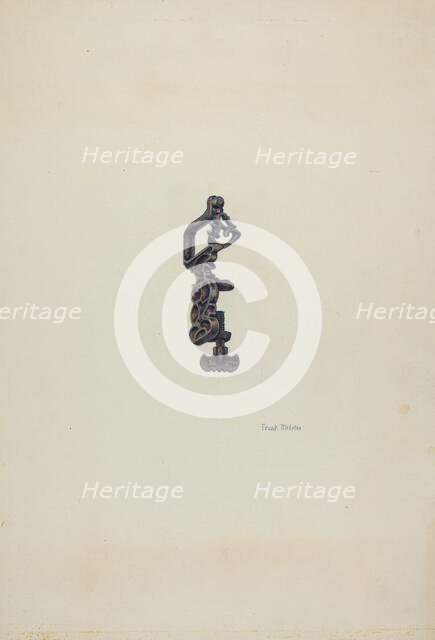 Sewing Bird, c. 1938. Creator: Frank McEntee.