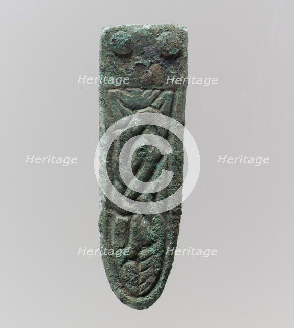 Strap End, Frankish, 7th century (?). Creator: Unknown.