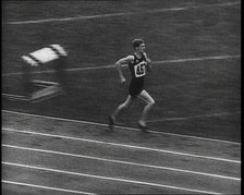 Jack Lovelock Winning the 1500 Metre Run, 1936. Creator: British Pathe Ltd.