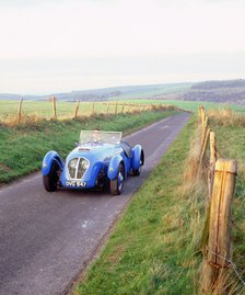 1950 Healey Silverstone. Artist: Unknown.