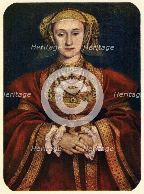 'Anne of Cleves', 1539, (1909).  Artist: Hans Holbein the Younger.