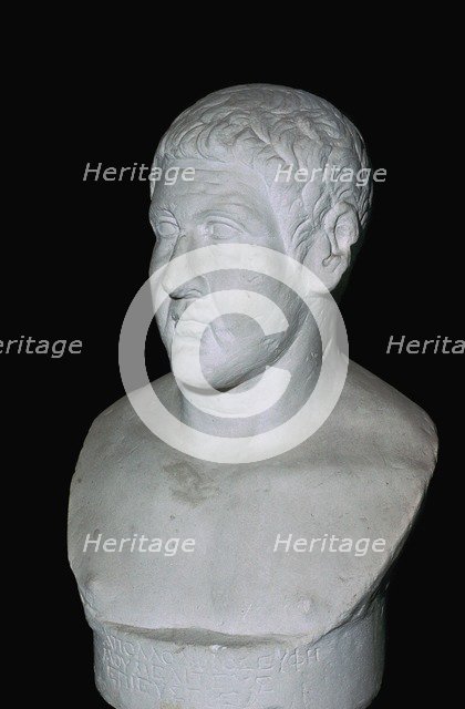 Bust of Apollodorus, 3rd century. Artist: Unknown