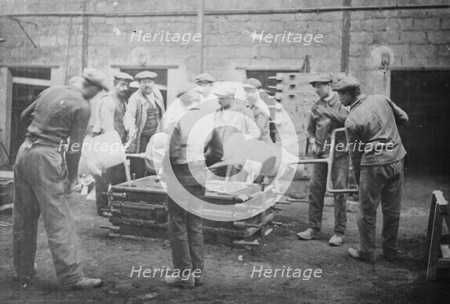 War Factory, France, between c1915 and 1918. Creator: Bain News Service.