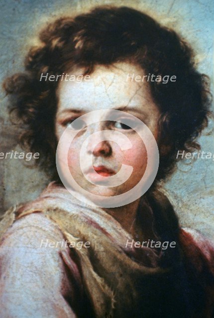 'The Good Shepherd', (detail), c1650. Artist: Bartolomé Esteban Murillo 