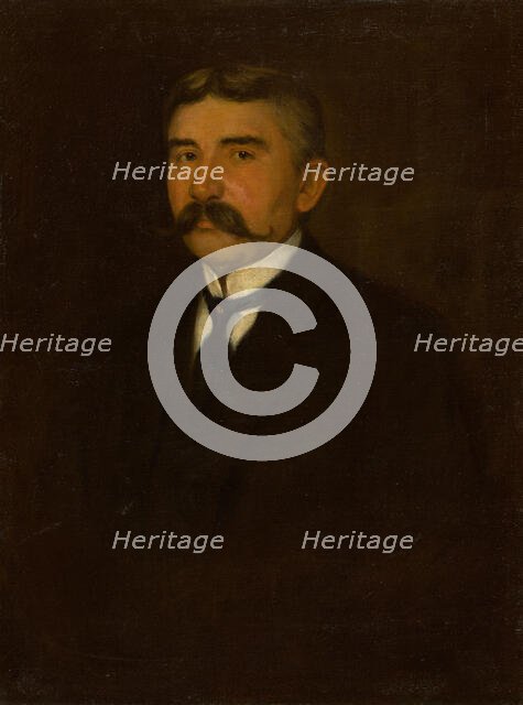 Portrait of the artist's father, 1905-1910. Creator: Emil Alexay-Olexák.