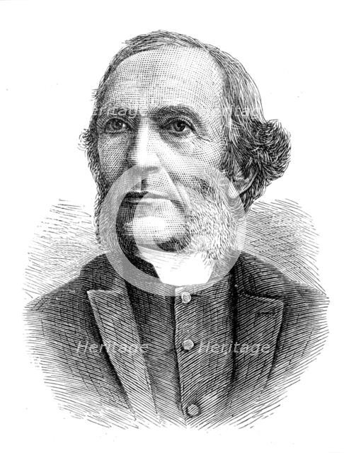 The Very Rev. G. G. Bradley, new Dean of Westminster, 1881. Creator: Unknown.